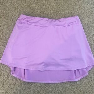 Purple Tennis Skirt with Shorts